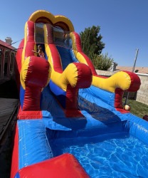 Unisex 18' wet/dry slide